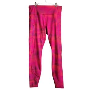 ATHLETA Rainier Printed Tight Size Large